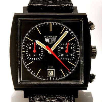 Часы TAG HEUER 1974 Monaco проданы за 48 000 фунтов