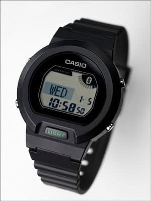 Часы от Casio с технологией BLE