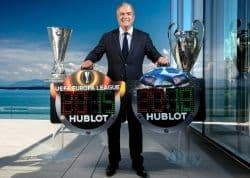 Логотип Hublot появится на табло УЕФА