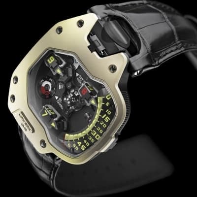 Часы Urwerk UR-110 ZrN Torpedo