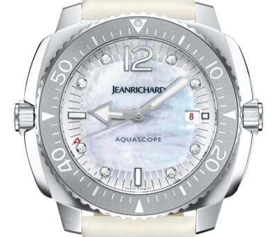 JeanRichard Aquascope Lady Day white