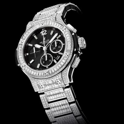 Почти 900 бриллиантов на хронографе Hublot