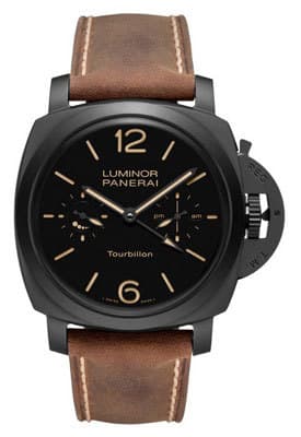 Часы Luminor 1950 Tourbillon GMT Ceramica