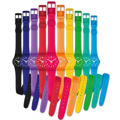 Новая яркая коллекция часов от Swatch