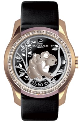 Часы с изображением животных от Blacksand Genève