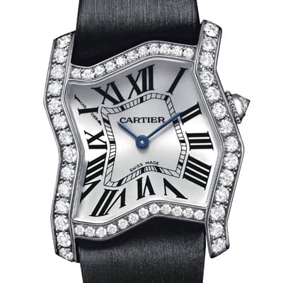 Часы Cartier Tank Folle с неровными формами