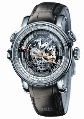 Часы Arnold & Son Hornet World Time Skeleton