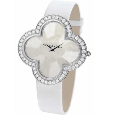 Новые часы с четырехлистником Van Cleef & Arpels