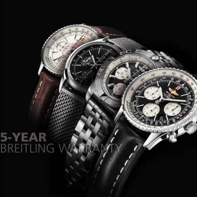 Breitling предлагает пятилетнюю гарантию