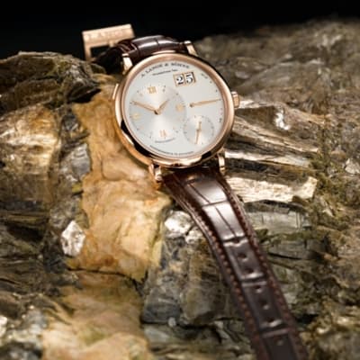 Часы A. Lange & Söhne на камнях и минералах