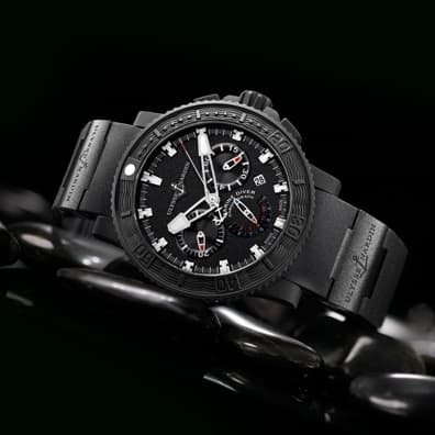 Часы Ulysse Nardin Black Sea Chronograph