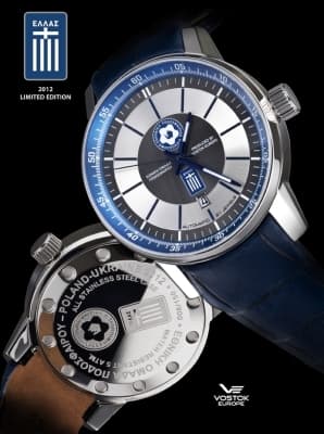 Часы Vostok Europe для сборной Греции по футболу