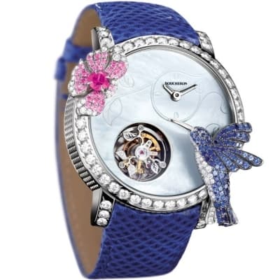 Модель Boucheron Hibiscus Tourbillon