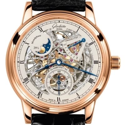 Часы Glashütte Original Senator Moon Phase Skeleton