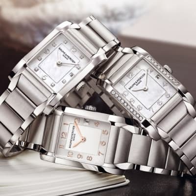 Три версии модели для женщин от Baume & Mercier