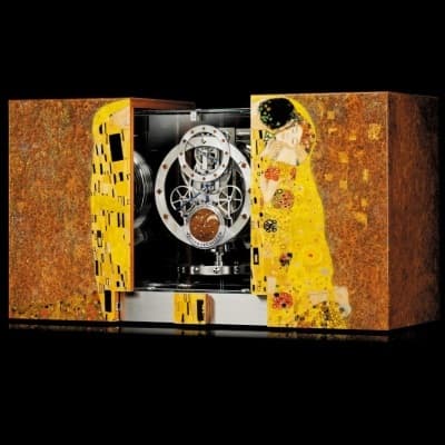 Jaeger-LeCoultre Atmos Marqueterie в честь Климта