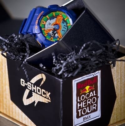 Часы G-Shock x RedBull для призеров Red Bull Local Hero
