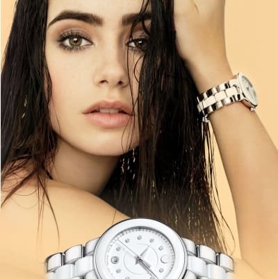Посланницей бренда Movado стала Лили Коллинз