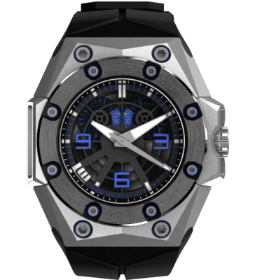 Часы Linde Werdelin Oktopus II Titanium Blue