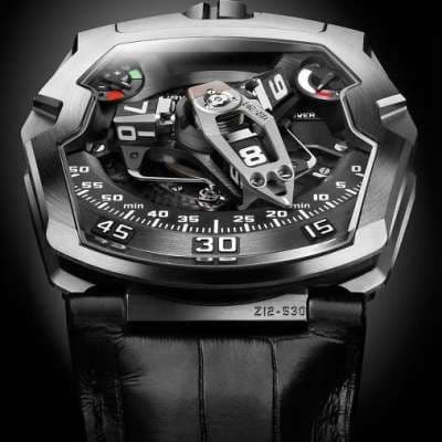 Urwerk UR-210 демонстрируют связь с владельцем