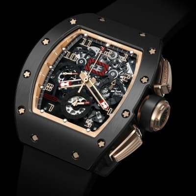Richard Mille RM011 Felipe Massa Black Kite Flyback Chronograph