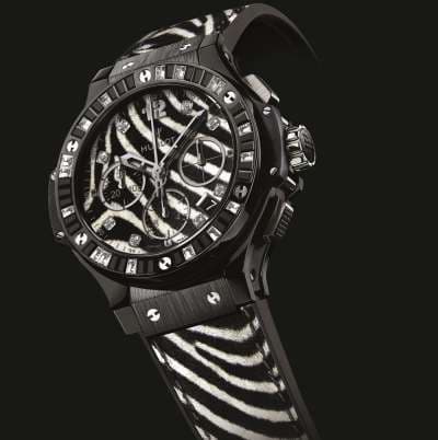 Экзотические часы Big Bang Zebra от Hublot