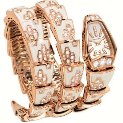 Драгоценные часы Serpenti от Bulgari