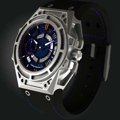 Часы Linde Werdelin SpidoLite II Titanium Blue