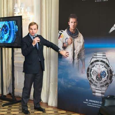 Жан-Фредерик Дюфур представил новинки Zenith
