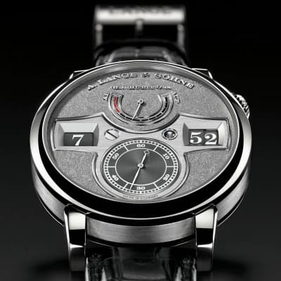 Lange Zeitwerk Handwerkskunst от A. Lange & Söhne