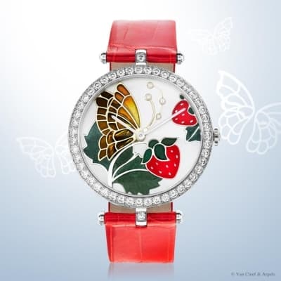 Lady Arpels Papillon Extraordinary Dials от Van Cleef & Arpels