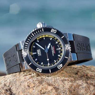 Часы Oris Aquis Depth Gauge для дайверов