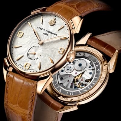 Часы Cuervo y Sobrinos Historiador Flameante