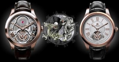 Часы Manjaz Yin и Yang Tourbillon
