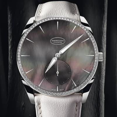 Часы Parmigiani Tonda 1950 с перламутровым циферблатом