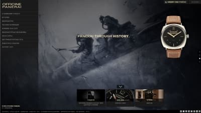 Officine Panerai запускает свой сайт на русском языке