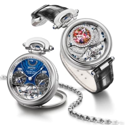 Bovet Rising Star Тourbillon с сертификатом Fleurier Quality Foundation