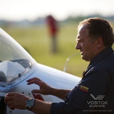 Пилот Юргис Кайрис стал посланником Vostok Europe