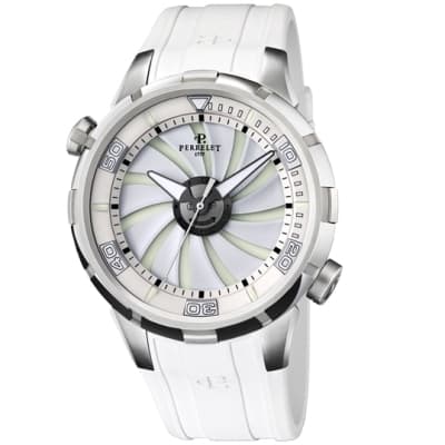 Часы Perrelet Turbine Diver в белом цвете