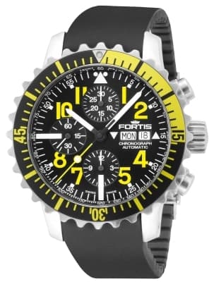 Часы Fortis B-42 Marinemaster Chronograph Yellow