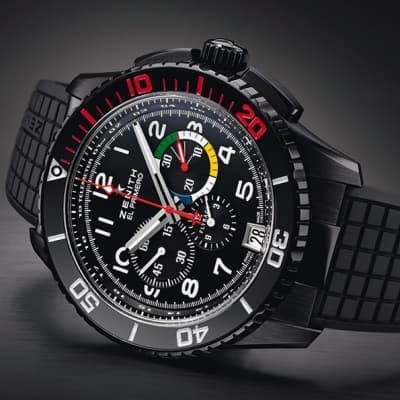 Часы Zenith EL Primero Stratos Flyback Rainbow