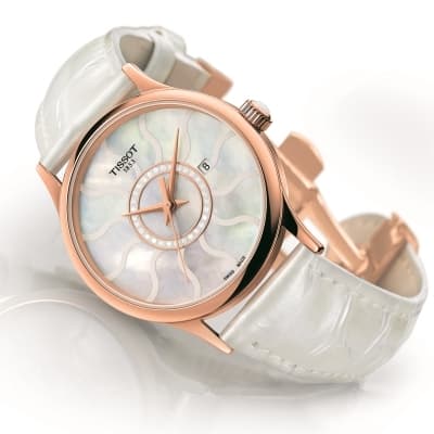 Женские часы Tissot Rose Dream Gold