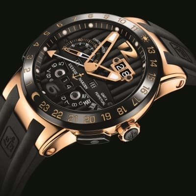 Часы Ulysse Nardin Black Toro с вечным календарем