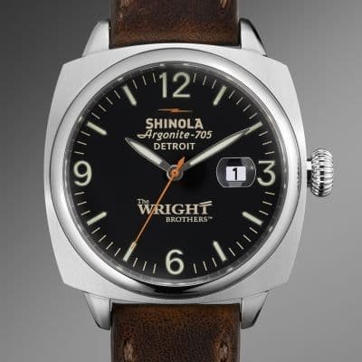 Часы Shinola в честь братьев Райт в комплекте с велосипедом