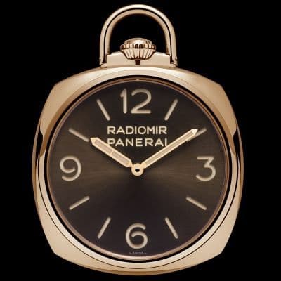 Officine Panerai представила в Женеве карманные часы