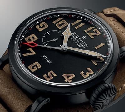 Pilot Montre d’Aéronef Type 20 GMT 1903 от Zenith