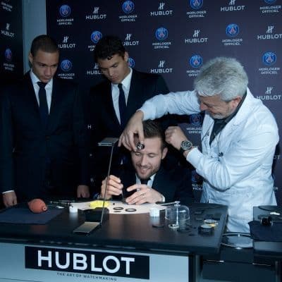 Часы Hublot для Paris Saint-Germain