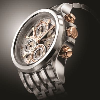 Скелетонизированный хронограф от Bulova