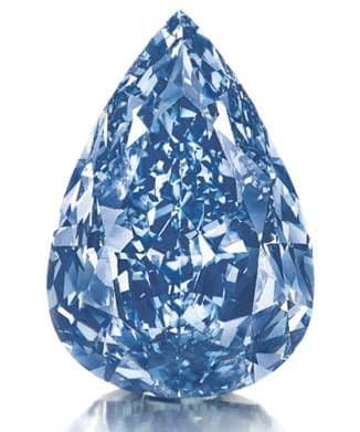 Harry Winston купила голубой бриллиант весом 13,22 карата