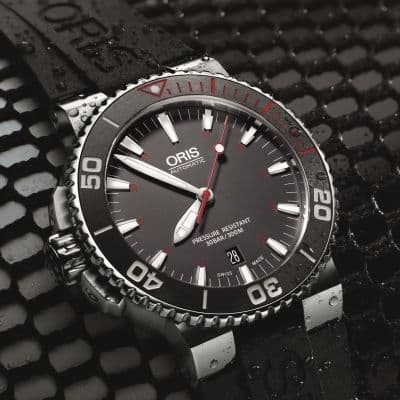 Новые часы Oris Aquis Red Limited Edition